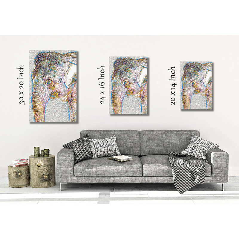 Wrapped Canvas Print, 60cm H x 40cm W