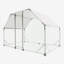 Poulailler en métal polyvalent pour divers animaux de compagnie avec construction durable et housse imperméable