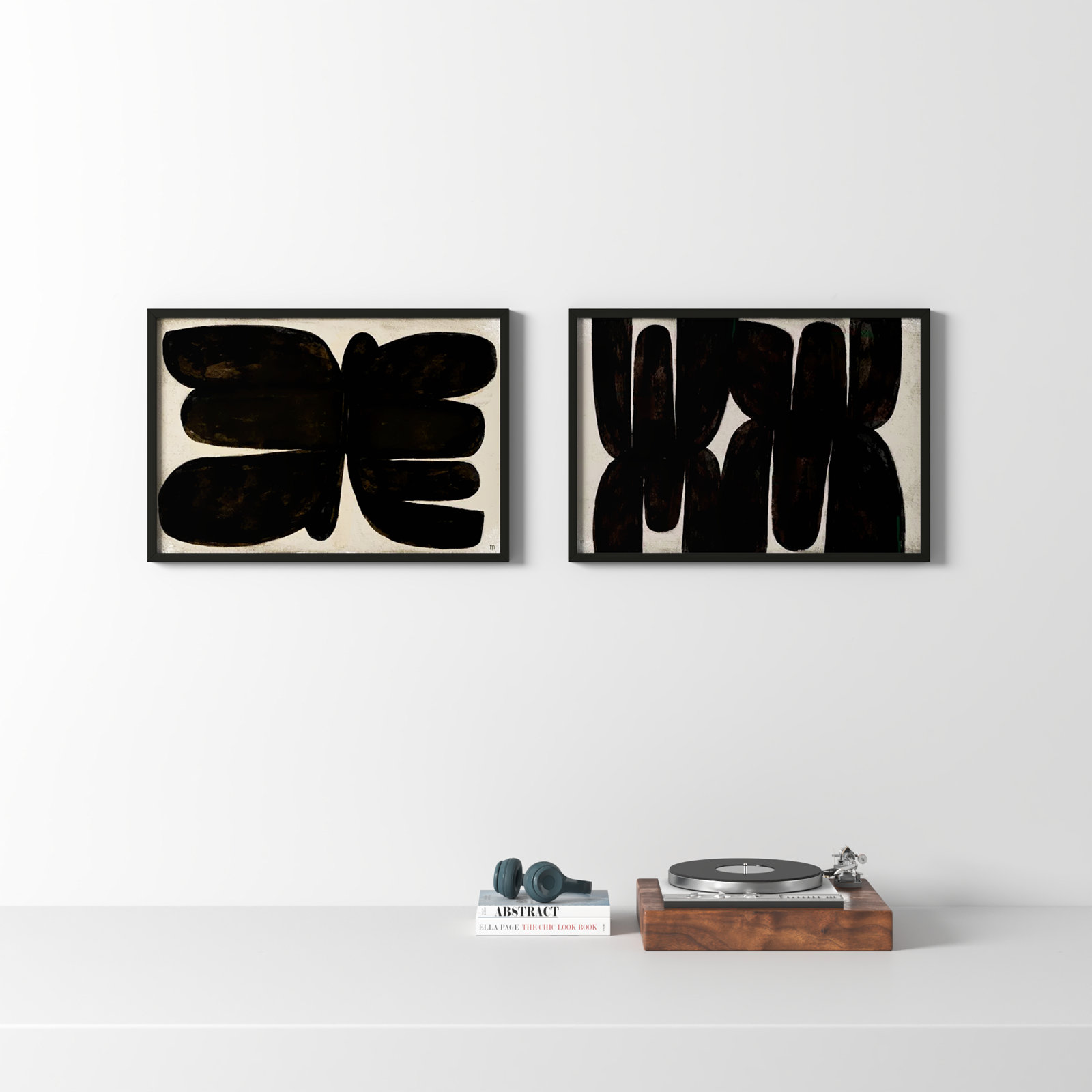 Dragonfly by StudioM, Black, 21" H x 30" W x 1.25" D