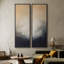 «Vintage Landscape Wall Art», ensemble de 2 toiles encadrées 20 x 60 pouces-679107385