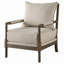 Fauteuil d'appoint à dossier amovible-61997005