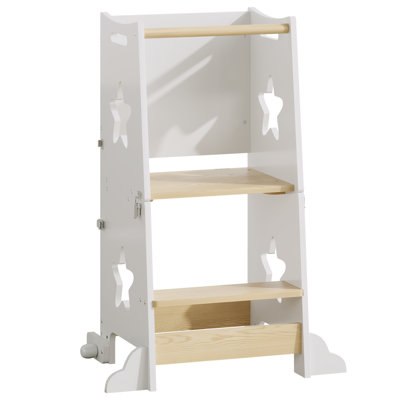 Wooden Kitchen Step Stool