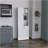 Riner Multistotage 67" H With 5-Tier Storage Shelves And 2 Doors, White-255124655