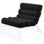 Chaise rembourrée en acrylique Freeman Boucle-919802349