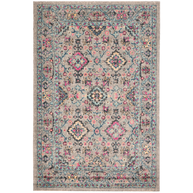 Villanova Performance Floral Rug, Rectangle 3'3" x 5'3"