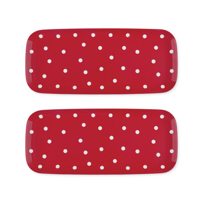 Kojiro Melamine Tray - Set of 2