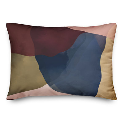  Coussin lombaire intérieur / extérieur abstrait