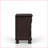 Dark Cherry Transitional Two-Drawer Nightstand for Bedroom Storage