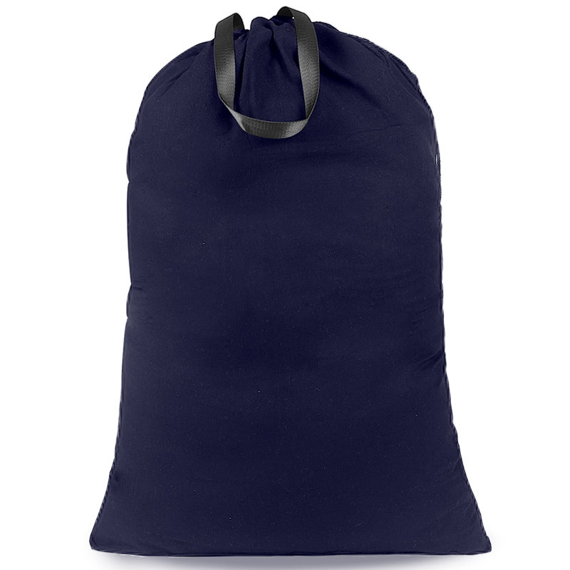 Sac à linge en tissu, Bleu marine