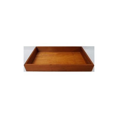 Plateau de service rectangulaire en bois Athlone
