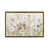 Toile avec cadre flottant or