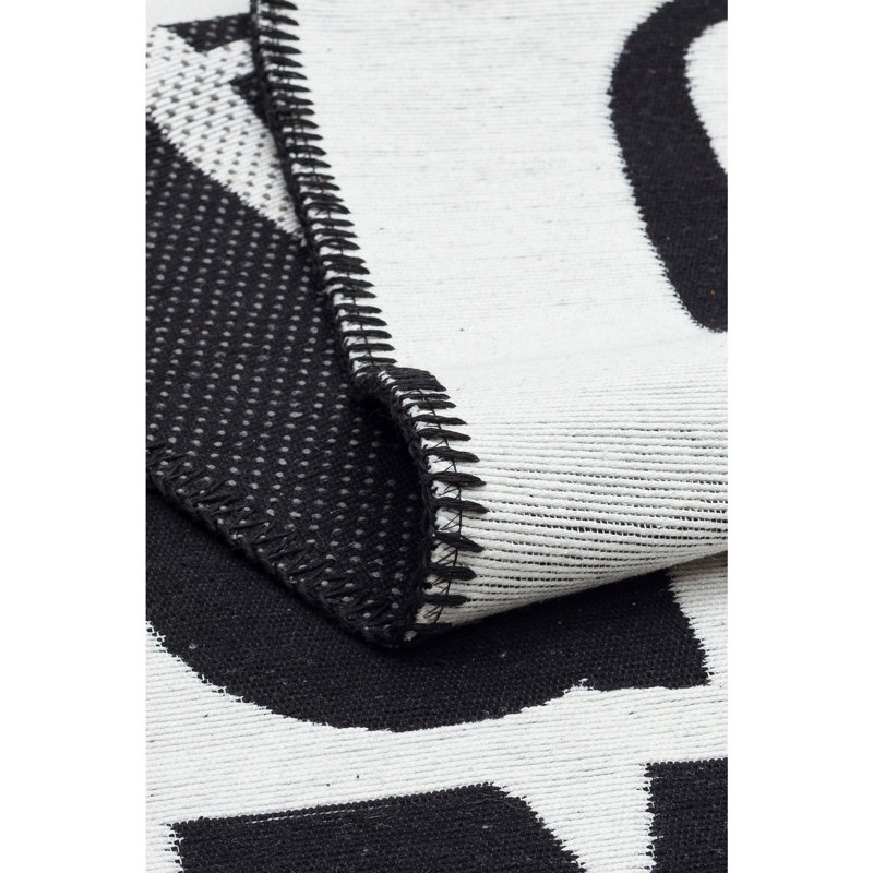 Selina Cotton Flatweave Area Rug, Rectangle 6'3" x 15'
