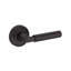 Lake Forest Privacy Lever with Recessed Round Rose in Unlacquered Brass-1296869481