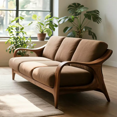 Creative Solid Wood Sofa