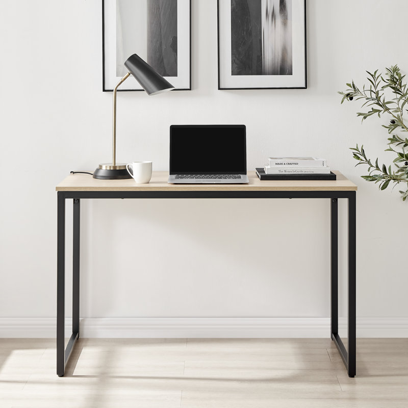 Kynlyn Modern Design Computer Desk - Home Office Desk, Melamine Scratch Resistant Surface, 75cm H x 120cm W x 60cm D