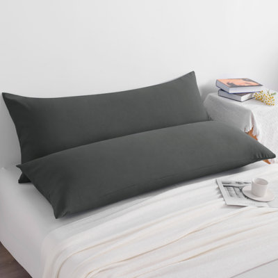 Ensemble de taie d'oreiller pour le corps, taie d'oreiller pour le corps en microfibre, fermeture à enveloppe - NTBAY