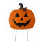 Piquet de jardin citrouille d'Halloween Jack O Lantern