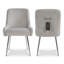 Tufted Velvet Upholstered Upholstered Back Side Chair-1661337934-1661337939
