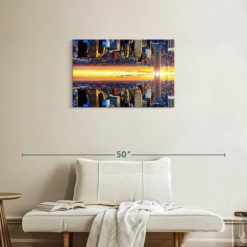 Sirci NYC Double Face, H 20 po x l 30 po