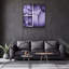 Superbe peinture décorative en verre trempé 23,6 po x 23,6 po | 100% verre trempé, épaisseur: 0,16 pouce | Impression UV pour des couleurs éclatantes | Art mural parfait pour la décoration de la maison ou du bureau, design moderne et élégant-1585928101