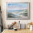 Seaside Dunes - Matted and Framed Under Acrylic Glass, Coastal Wall Art for Living Room-106731681-106731683-106753988