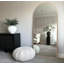 Grand miroir de sol moderne Malesha -1042607041-1042607050