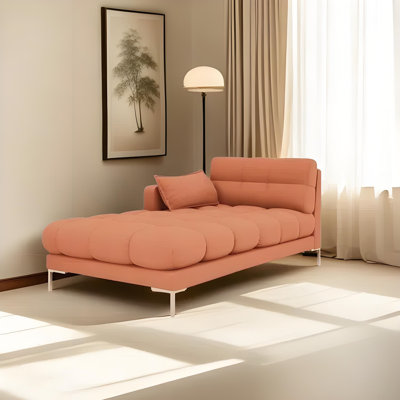 Simple modern fashion flannelette chaise lounge