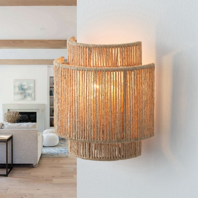 Mielke Iron Flush Mounted Sconce