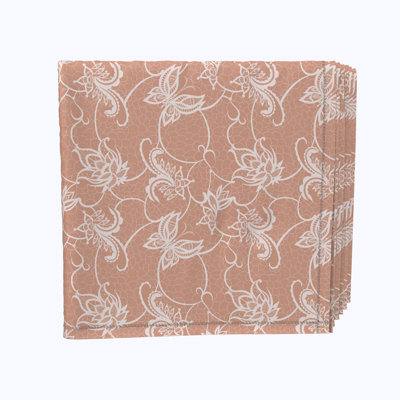 Polyester Abstract Square Napkin