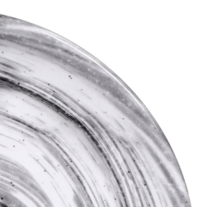 Van Gogh Round 8.5" Melamine Salad or Dessert Plate, Black