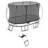 4 Piece Springfree Trampoline 13' Oval Backyard Trampoline with Safety Enclosure