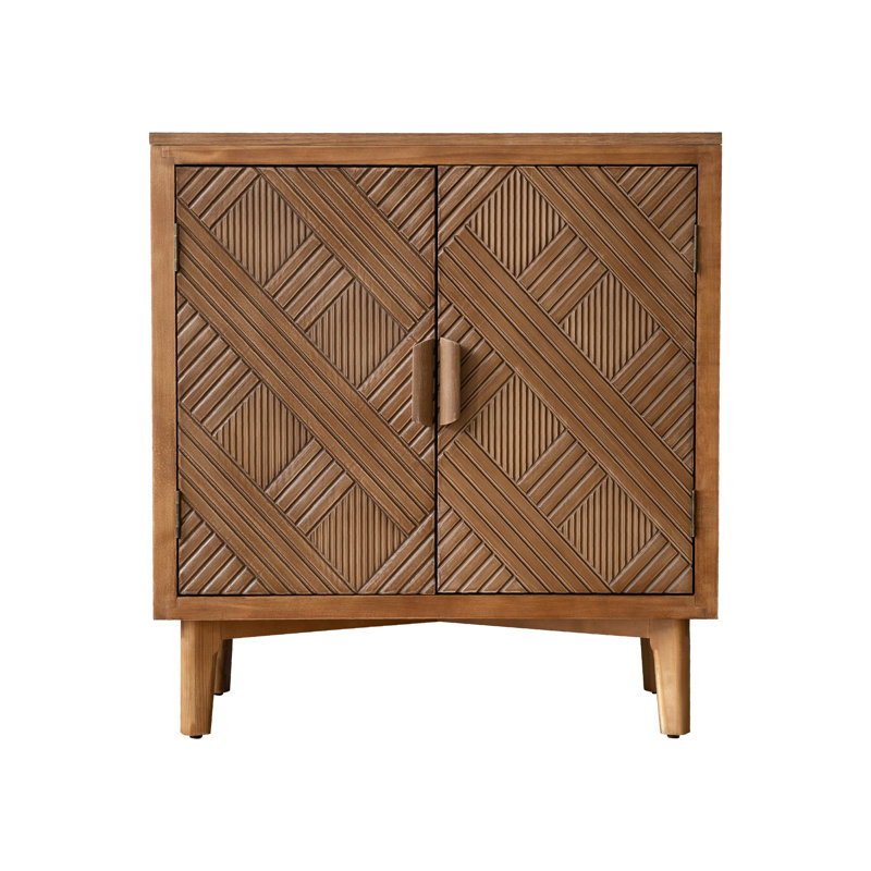 56"W Solid Wood Sideboard