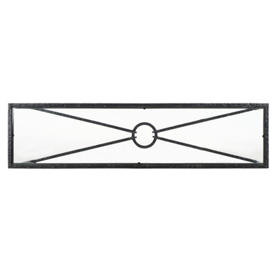 Tauri Markley Forged Metal Rectangle Console Table