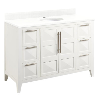 48" Holmesdale Vanity with Undermount Sinks