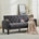 Dark Grey Linen Blend