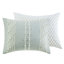 3 pièces de literie pour lit double / grand lit en coton avec motif de boutons