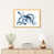 Toile avec cadre en bois beige n'est pas disponible