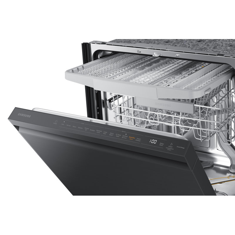 Lave-vaisselle à commande numérique 24 po 44 dBA, Noir