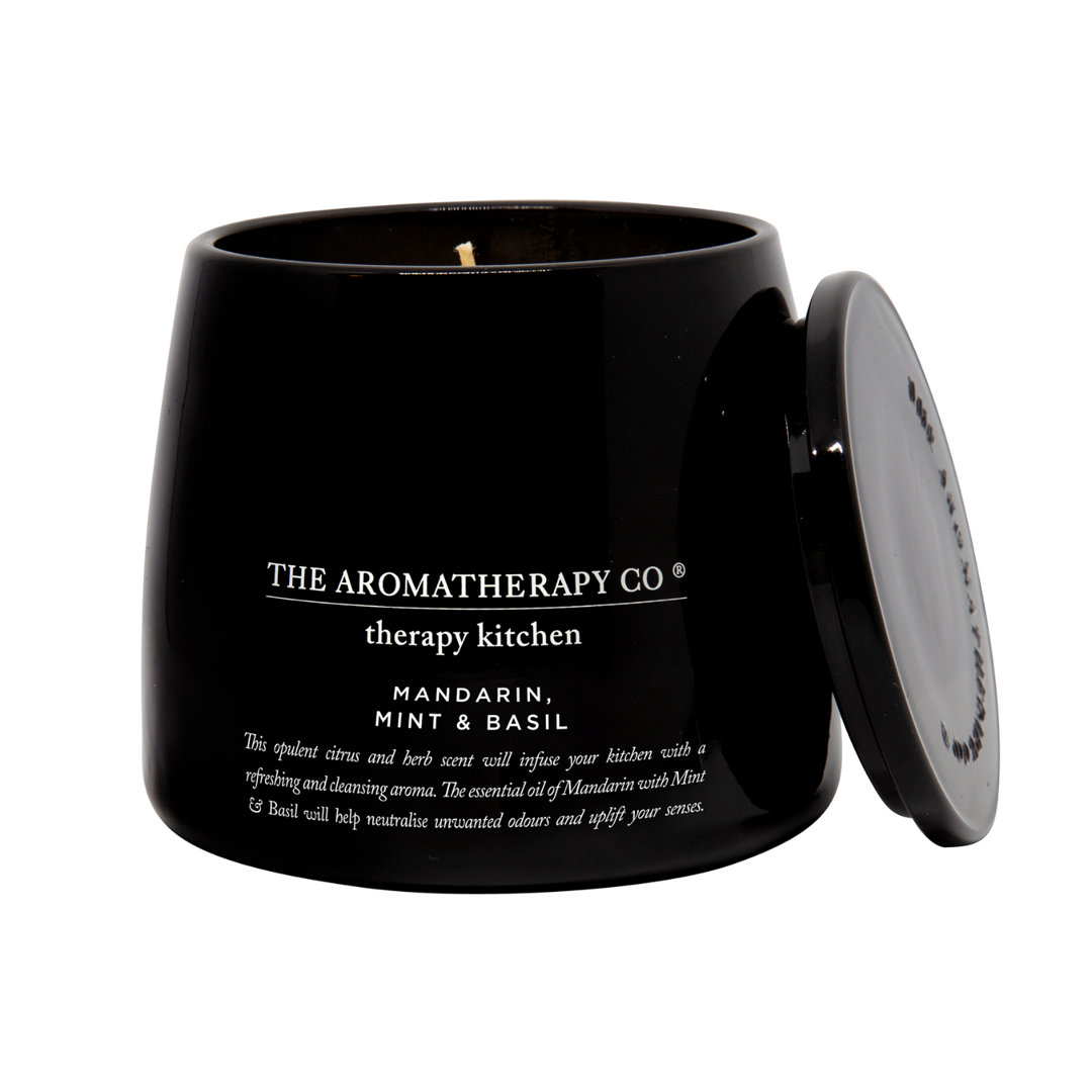 Madarin, Mint & Basil Scented Jar Candle