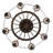 Saxony 8 - Light Dimmable Empire Chandelier