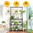 Metal 3 Tiered Hanging Plant Shelf