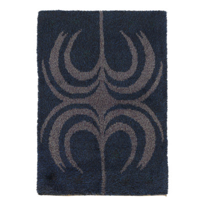 Scandinavian One-of-a-Kind 4'8x6'6 Hand Knotted Area Rug
