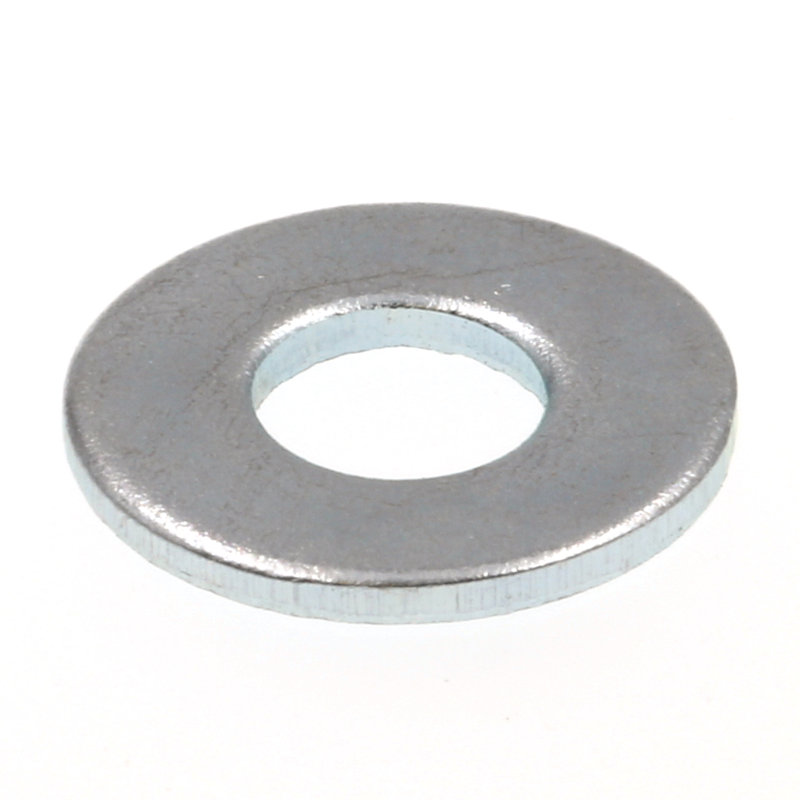 Prime-Line Flat Washers, 6.15" H x 3.95" W x 0.3" D, Zinc Plated
