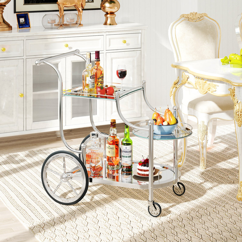 Metal Bar Cart