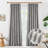 Modern Vertical Stripes Blackout Curtains (Set of 2)-382617829-382617830