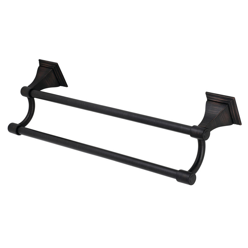 Kingston Brass Monarch Dual Towel Bar, Oil Rubbed Bronze