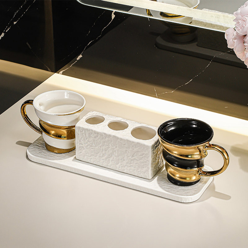 Ensemble de salle de bain, Or