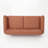 Modern Fabric Loveseat