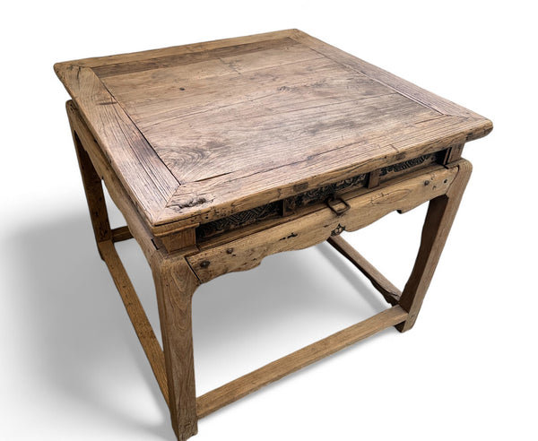 Square Solid Wood Dining Table