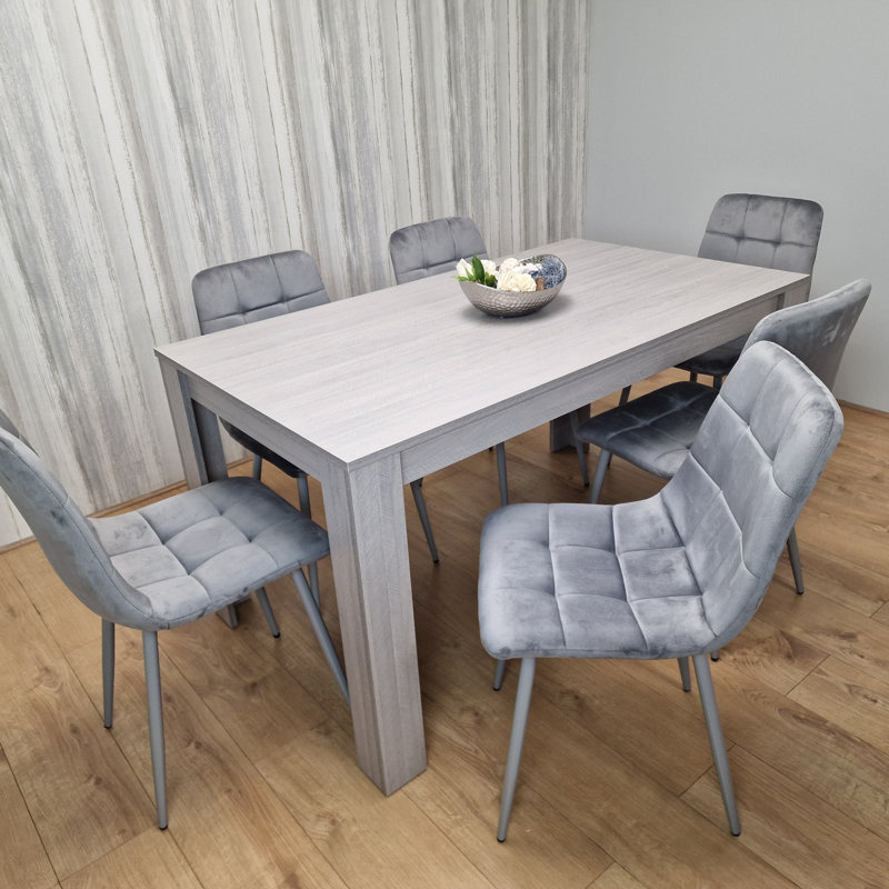 Miye 6 - Person Dining Set